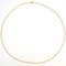 18 Karat Modern Yellow Gold Filed Convict Mesh Chain Necklace, Image 3
