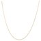 18 Karat Modern Yellow Gold Filed Convict Mesh Chain Necklace 1