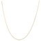 18 Karat Modern Yellow Gold Filed Convict Mesh Chain Necklace, Image 1
