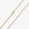 18 Karat Modern French Yellow Gold Convict Mesh Chain Necklace 5