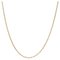 18 Karat Modern French Yellow Gold Convict Mesh Chain Necklace 1