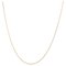 18 Karat Yellow Gold Filed Convict Mesh Chain Necklace 1