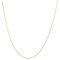 18 Karat Yellow Gold Filed Convict Mesh Chain Necklace, Image 1