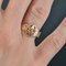 18 Karat 19th Century French Rose Gold Feeling Ring 5