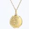 18 Karat 20th Century French Yellow Gold Ivy Leaves Medallion, 1890s, Image 8