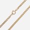 18 Karat 20th Century Rose Gold Double Jaseron Mesh Chain Necklace 5