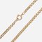 18 Karat 20th Century Rose Gold Double Jaseron Mesh Chain Necklace, Image 5