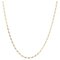 18 Karat Modern Yellow Gold Alternate Filed Curb Chain, Image 1