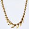 French 18 Karat Yellow Gold Feather Necklace, 1950s, Image 8