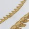 French 18 Karat Yellow Gold Feather Necklace, 1950s, Image 13