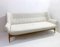 Mid-Century Modern Beige Upholstery Sofa by Julia Gaubek, Hungary, 1950s, Image 8