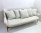 Mid-Century Modern Beige Upholstery Sofa by Julia Gaubek, Hungary, 1950s, Image 5