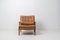 Löven Easy Chair in Brown Leather by Arne Norell, 1960s 4