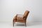 Löven Easy Chair in Brown Leather by Arne Norell, 1960s 5