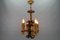 Late 19th Century Medieval Gilt Wrought Iron Chandelier, 1890s 18