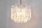 Large Murano Ice Glass Chandelier attributed to Kalmar, Austria, 1960s, Image 2