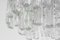 Großer Murano Eisglas Kronleuchter, 1960er 10