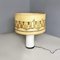 Modern Italian Metal and Parchment Table Lamp in the style of Fornasetti, 1960s 13