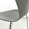Modern Danish Grey Wood Chair 7 Series attributed to Jacobsen for Fritz Hansen, 1970s 9