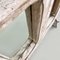 Espejo italiano rústico de madera con puerta batiente, años 40, Imagen 14