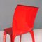 Moderner italienischer Lamda Stuhl aus rotem Metall, Marco Zanuso und Richard Sapper, 1970er 5