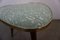Pastel Green Marbled Resopal Plate Flower Stool, 1950s 9