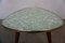 Pastel Green Marbled Resopal Plate Flower Stool, 1950s, Image 2