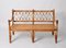 Mid-Century Modern Italian Two-Seat Rattan and Bamboo Sofa, 1970s 10