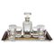 Whisky Set with Serving Tray from Val Saint Lambert, 1957, Set of 8, Image 1