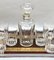 Whisky Set with Serving Tray from Val Saint Lambert, 1957, Set of 8, Image 3