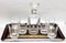 Whisky Set with Serving Tray from Val Saint Lambert, 1957, Set of 8, Image 2