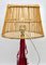 Lampe de Bureau Torsadée en Verre de Cristal de Val Saint Lambert, 1952 8