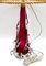 Twisted Light Tischlampe aus Kristallglas von Val Saint Lambert, 1952 2