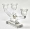 Belgian Crystal Candlesticks from Val Saint Lambert, 1930s, Set of 2, Image 8