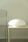 Lampada da soffitto o da parete vintage in vetro di Murano bianco, anni '70, Immagine 2
