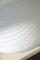 Vintage Murano White Swirl Ceiling Lamp, 1970s 5