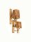 Italian Louis Sognot Style Sconces Lantern in Rattan and Bamboo, 1970s, Set of 2, Image 6