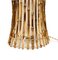 Italian Franco Albini Style Bamboo Floor Lamp in Rattan and Cotton by Franco Albini, 1960s 11