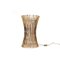 Italian Franco Albini Style Bamboo Floor Lamp in Rattan and Cotton by Franco Albini, 1960s 3