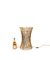 Italian Franco Albini Style Bamboo Floor Lamp in Rattan and Cotton by Franco Albini, 1960s 5