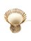 Italian Franco Albini Style Bamboo Floor Lamp in Rattan and Cotton by Franco Albini, 1960s 6