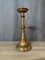 Victorian Irish Brass Candleholder, Image 1