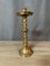 Late 19th Century Irish Brass Candleholder 1