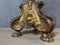 Baroque Goldenrod Brass Candelabra, Image 2