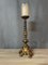 Baroque Goldenrod Brass Candelabra 1