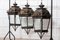 Large French Bronze & Iron Lantern Wall Light in 19th Century Style, Image 10