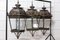 Large French Bronze & Iron Lantern Wall Light in 19th Century Style, Image 8