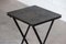 Chinoiserie Iron Folding Side Table, 1950s, Image 3