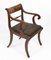 Antique Regency Concertina Action Dining Table & Chairs, 19th Century, Set of 11, Image 14