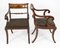 Antique Regency Concertina Action Dining Table & Chairs, 19th Century, Set of 11, Image 13